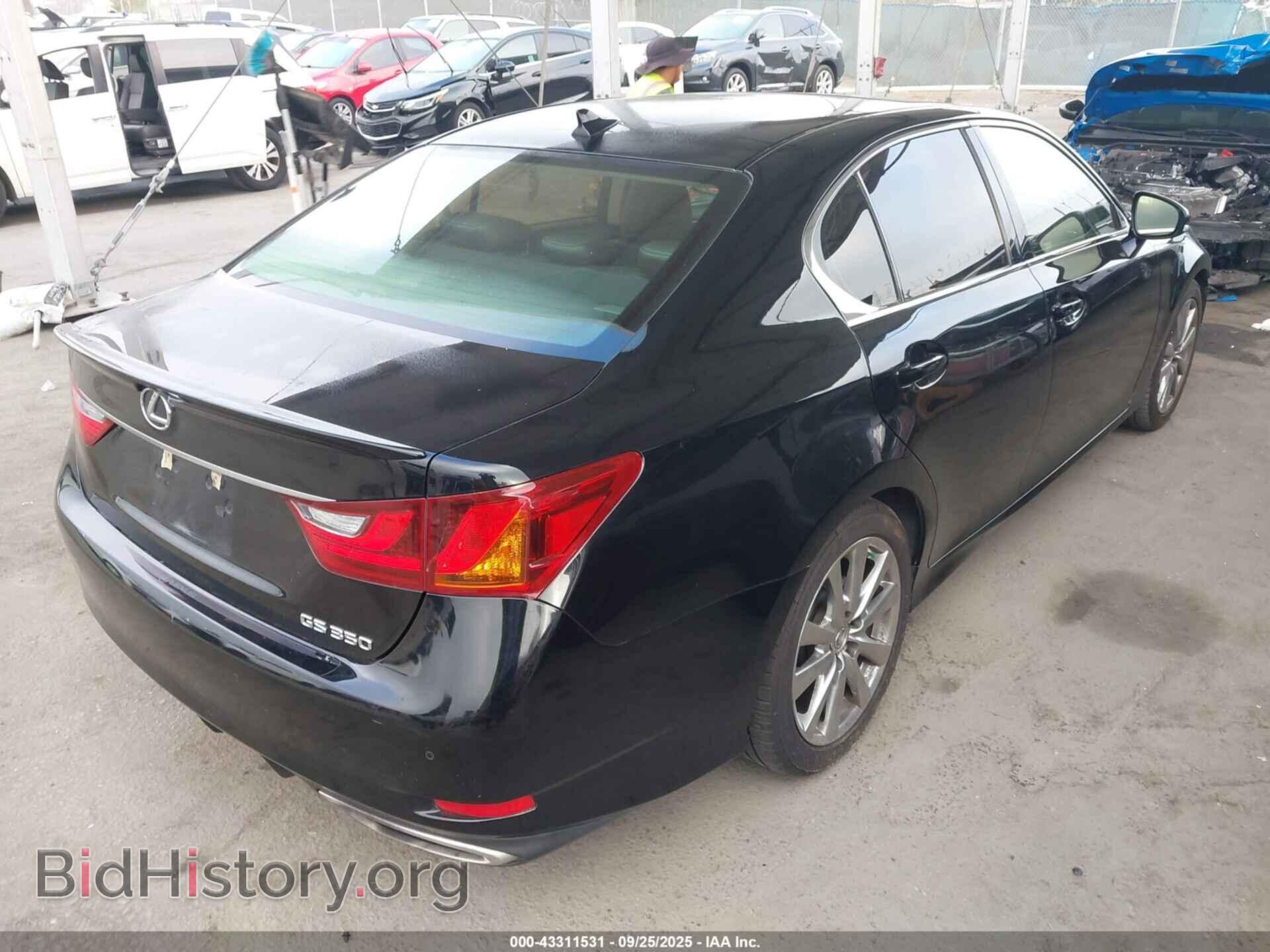 2014 LEXUS GS 350 - VIN: JTHBE1BL0E5043740 - Фото 4