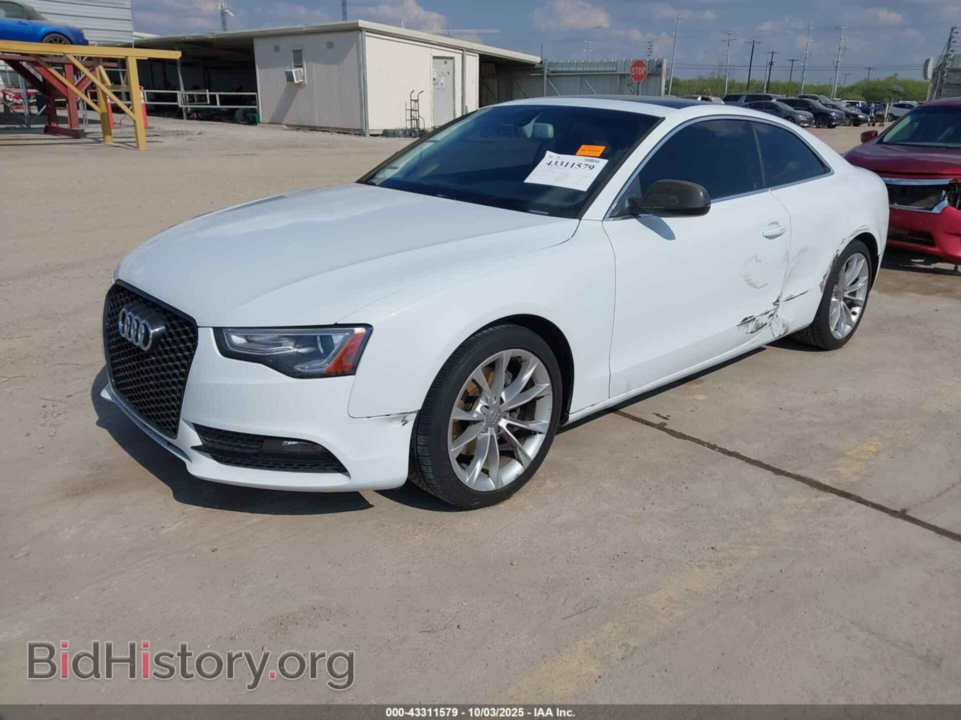 2014 AUDI A5 - VIN: WAULFAFR4EA005790 - Фото 2