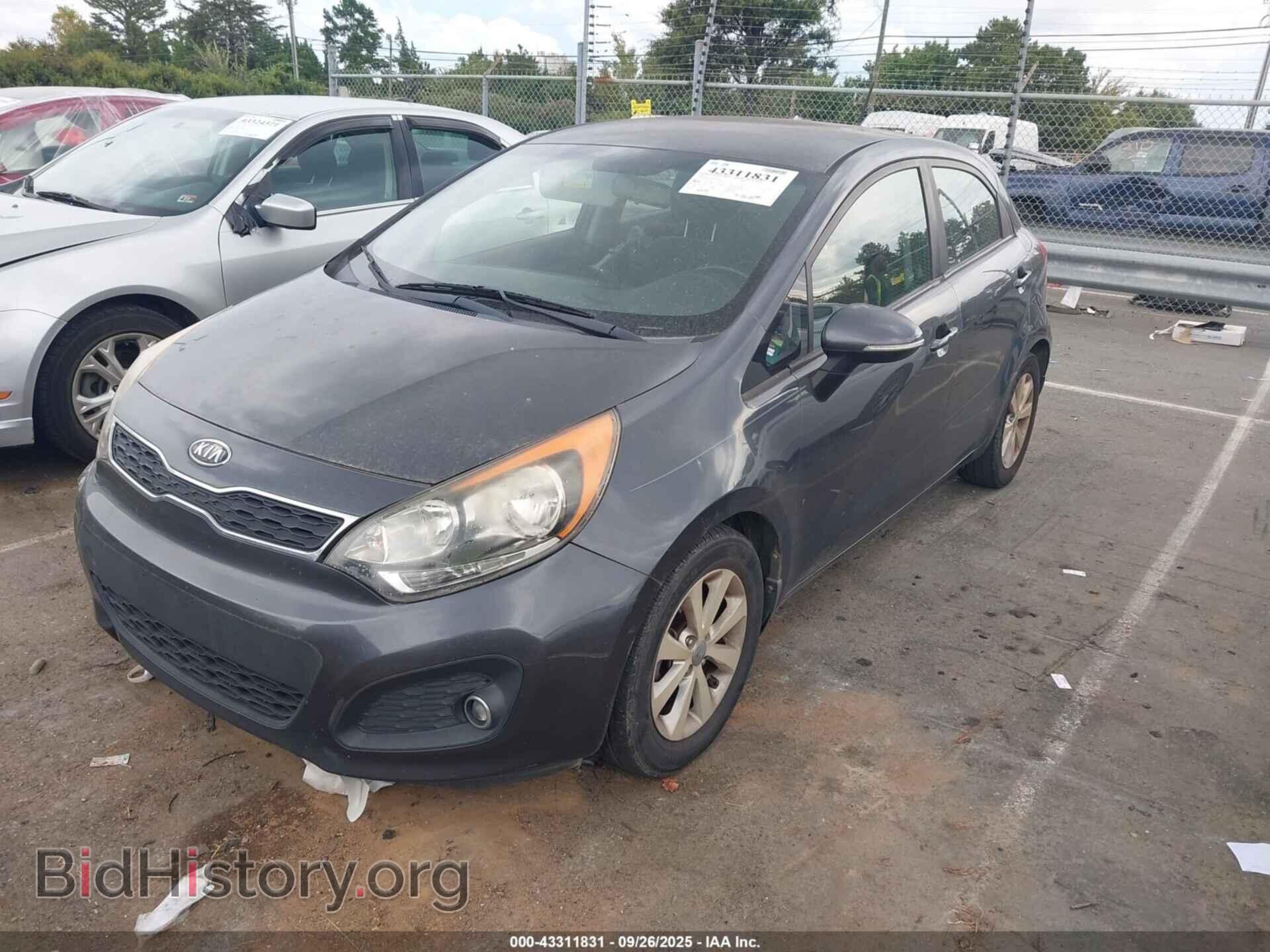 2013 KIA RIO - VIN: KNADN5A30D6132779 - Фото 2