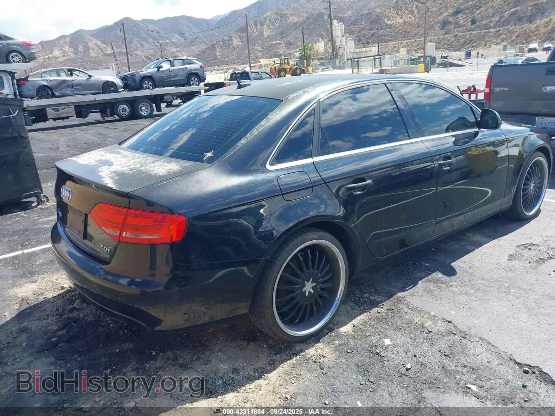 2009 AUDI A4 - VIN: WAUCF78K19N051210 - Фото 4