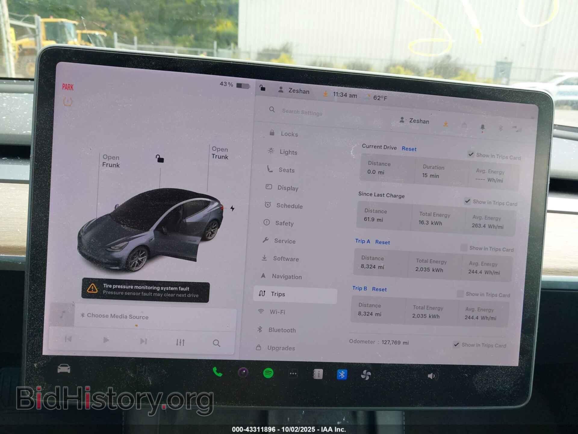 2021 TESLA MODEL 3 - VIN: 5YJ3E1EA0MF922443 - Photo 7
