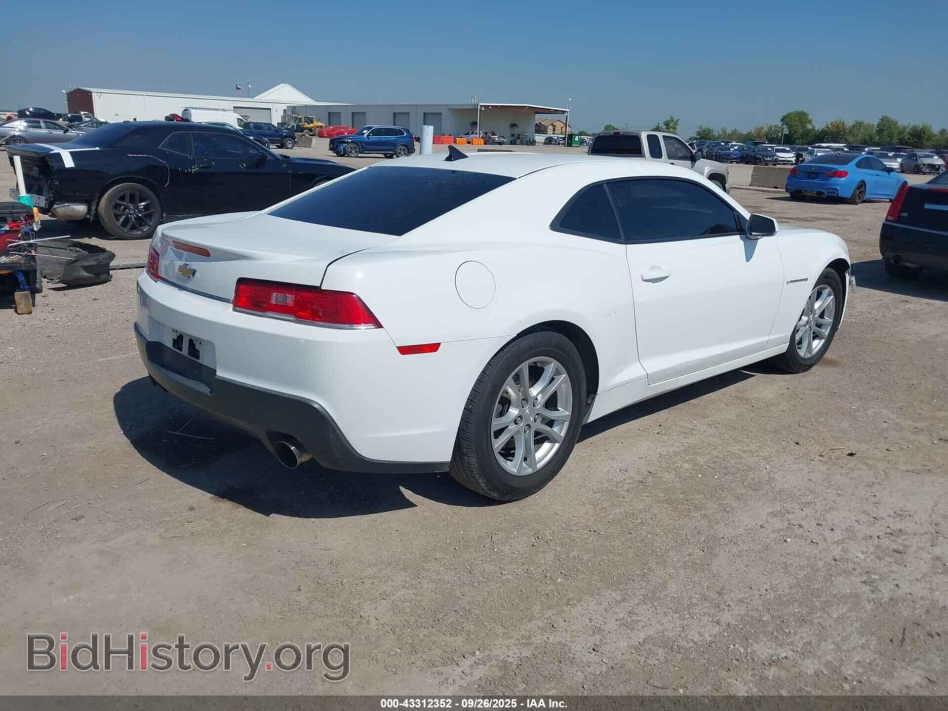 2014 CHEVROLET CAMARO - VIN: 2G1FA1E37E9278710 - Фото 4