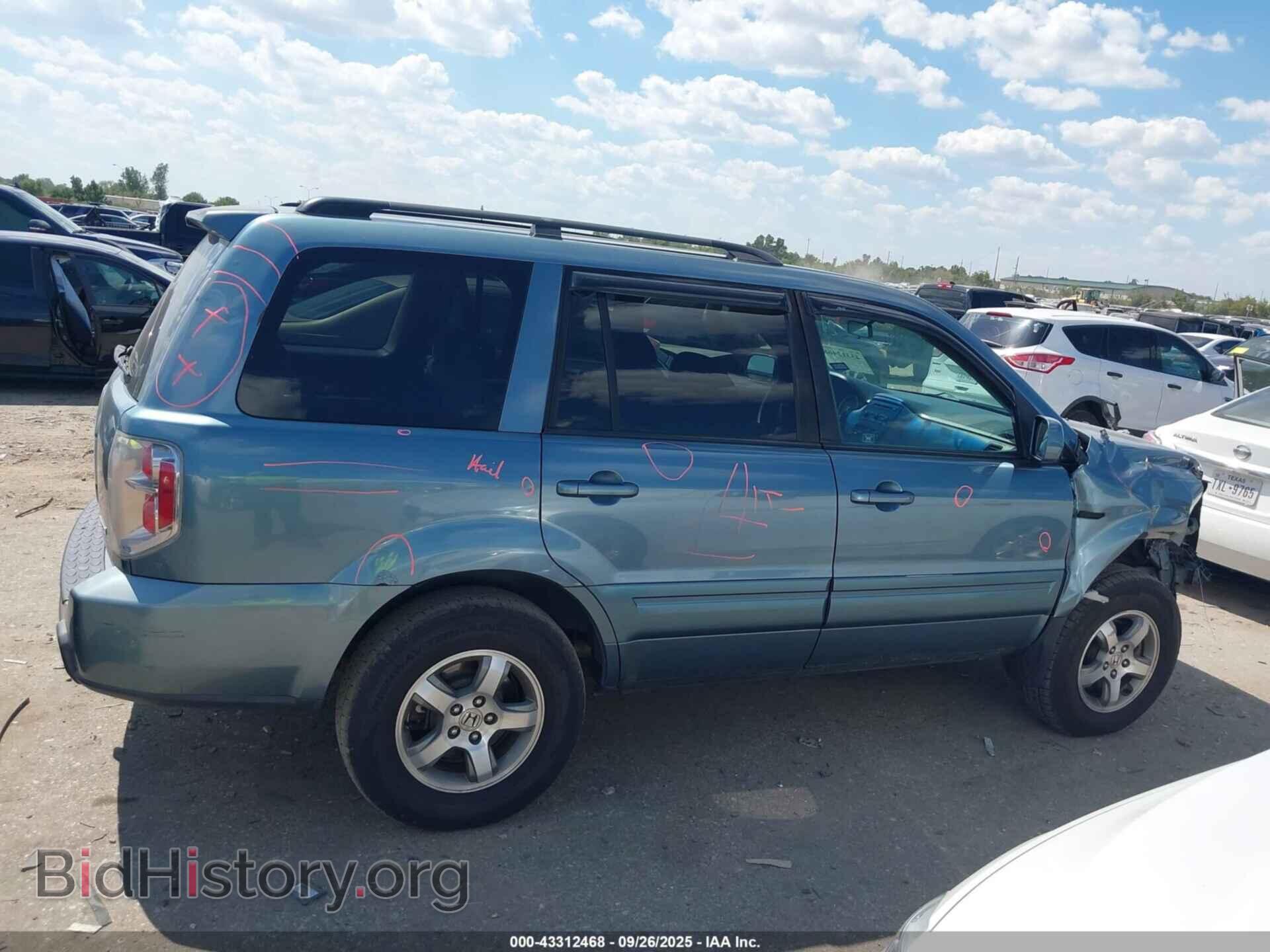 2006 HONDA PILOT - VIN: 2HKYF18476H555537 - Фото 13