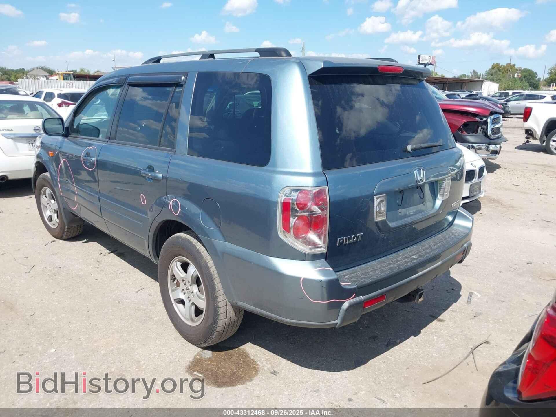 2006 HONDA PILOT - VIN: 2HKYF18476H555537 - Фото 3