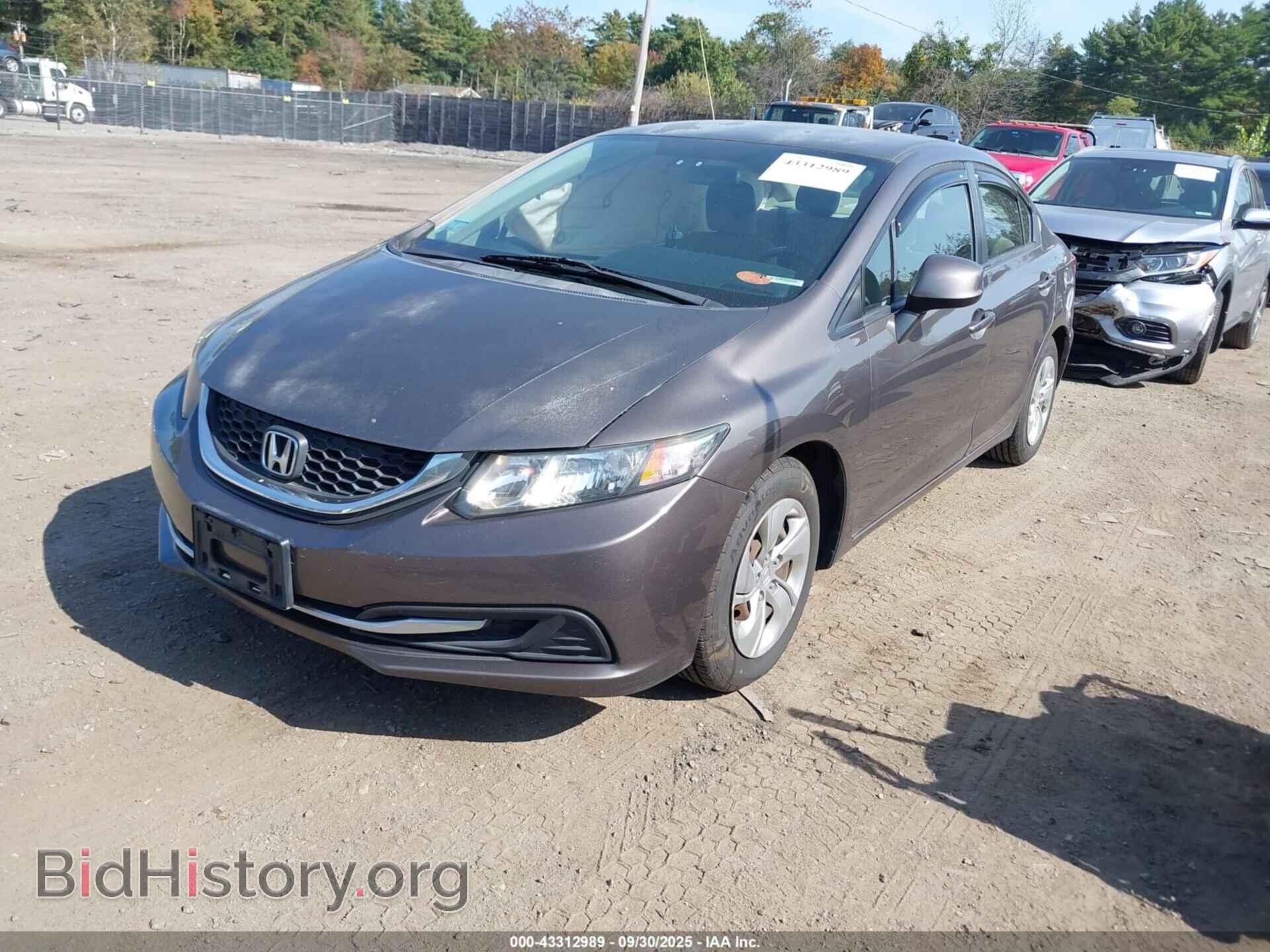 2013 HONDA CIVIC - VIN: 2HGFB2F5XDH543040 - Фото 2