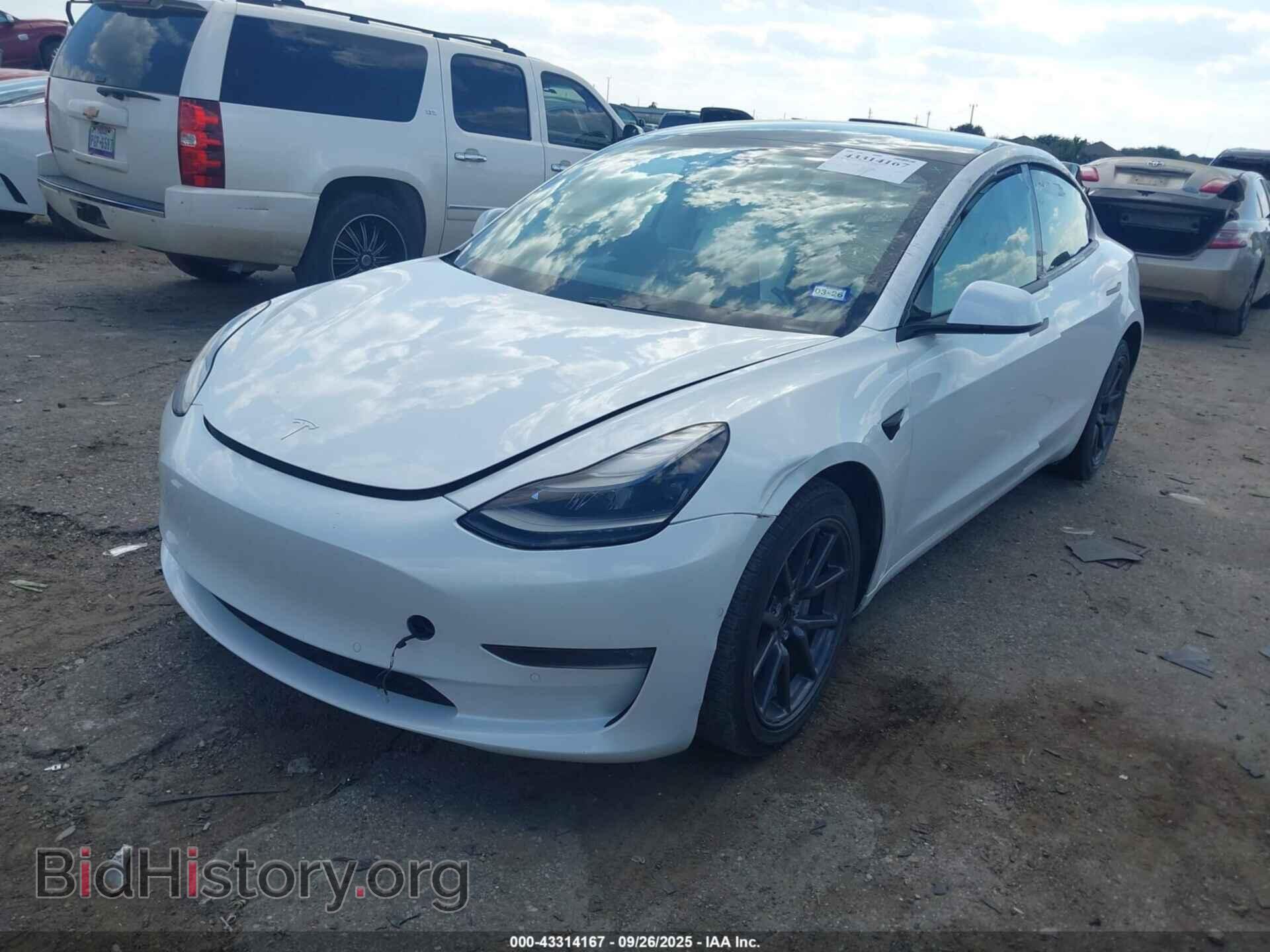 2021 TESLA MODEL 3 - VIN: 5YJ3E1EB5MF993033 - Фото 2