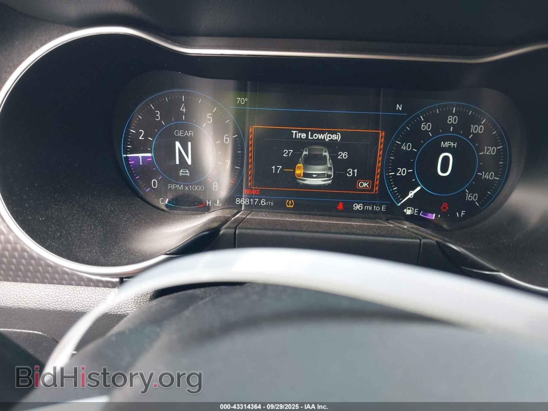 2019 FORD MUSTANG - VIN: 1FA6P8CFXK5120629 - Фото 7