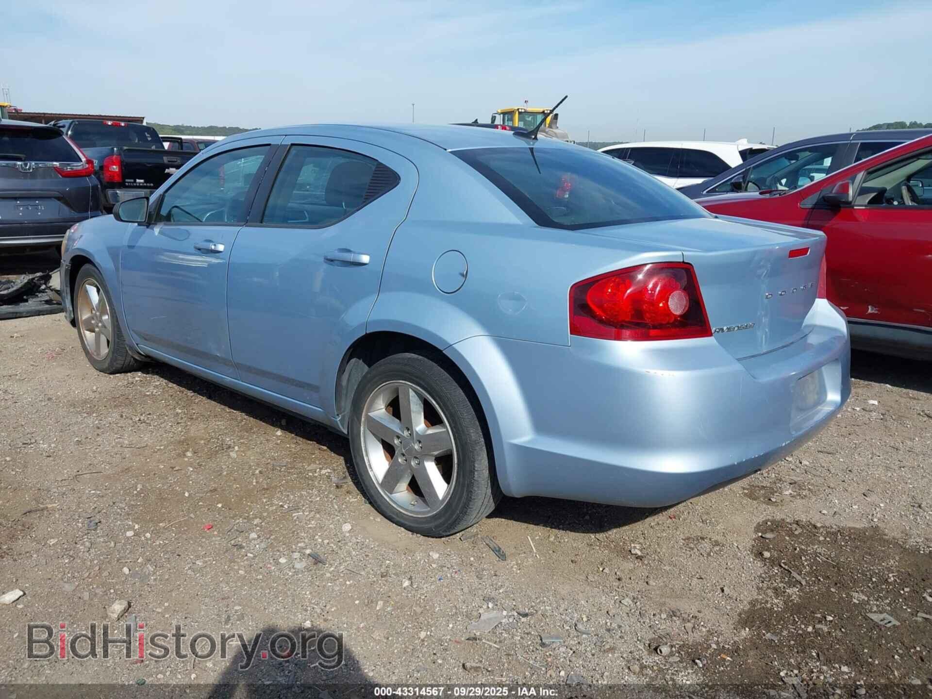 2013 DODGE AVENGER - VIN: 1C3CDZAB4DN689446 - Фото 3