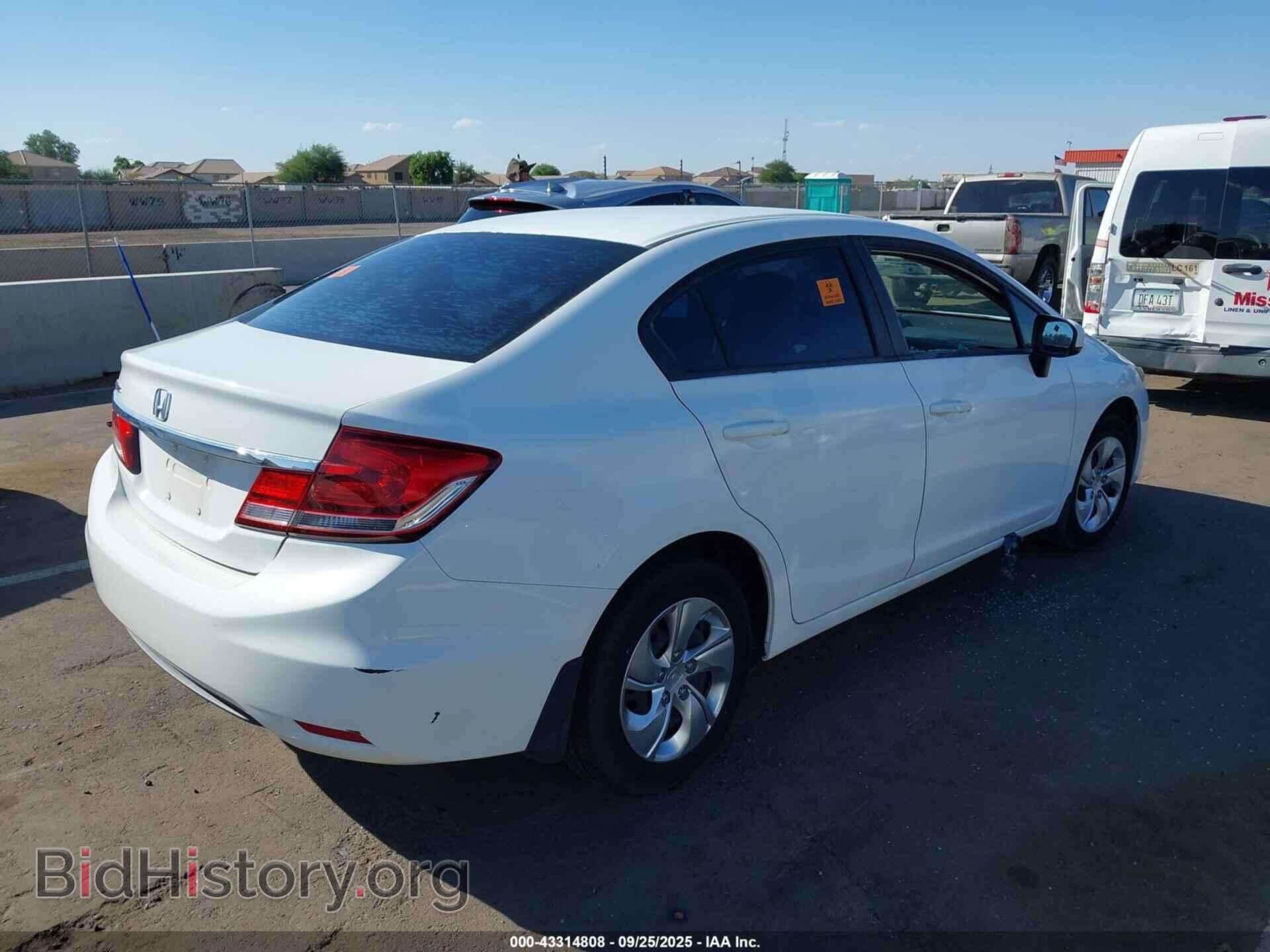2014 HONDA CIVIC - VIN: 19XFB2F56EE034056 - Фото 4
