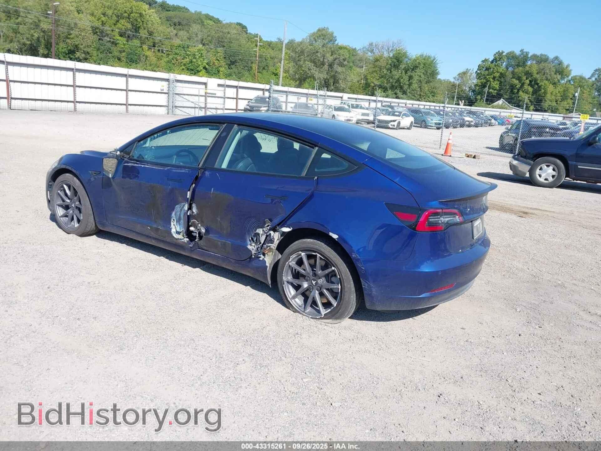 2022 TESLA MODEL 3 - VIN: 5YJ3E1EB8NF190928 - Фото 3
