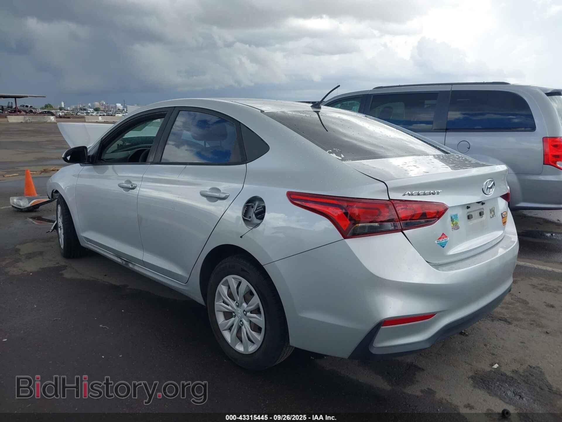 2019 HYUNDAI ACCENT - VIN: 3KPC24A33KE073607 - Фото 3