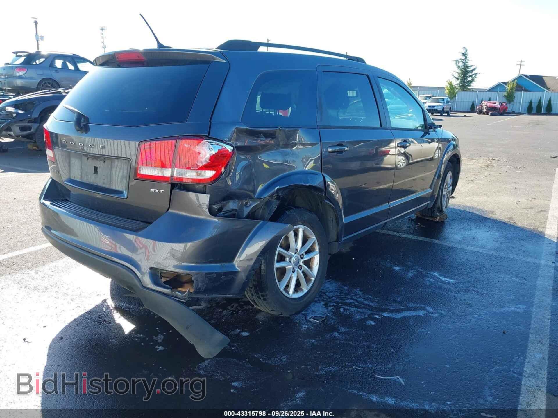 2014 DODGE JOURNEY - VIN: 3C4PDCBB2ET303696 - Фото 4