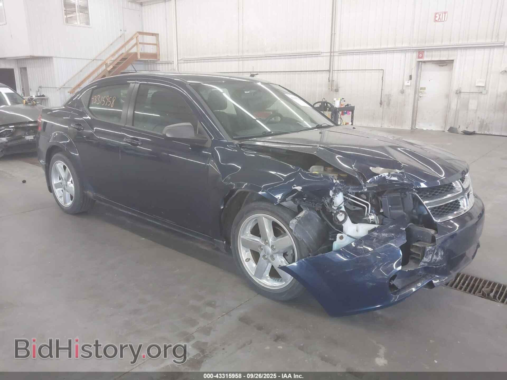 Photo 1C3CDZAB9DN657589 - DODGE AVENGER 2013