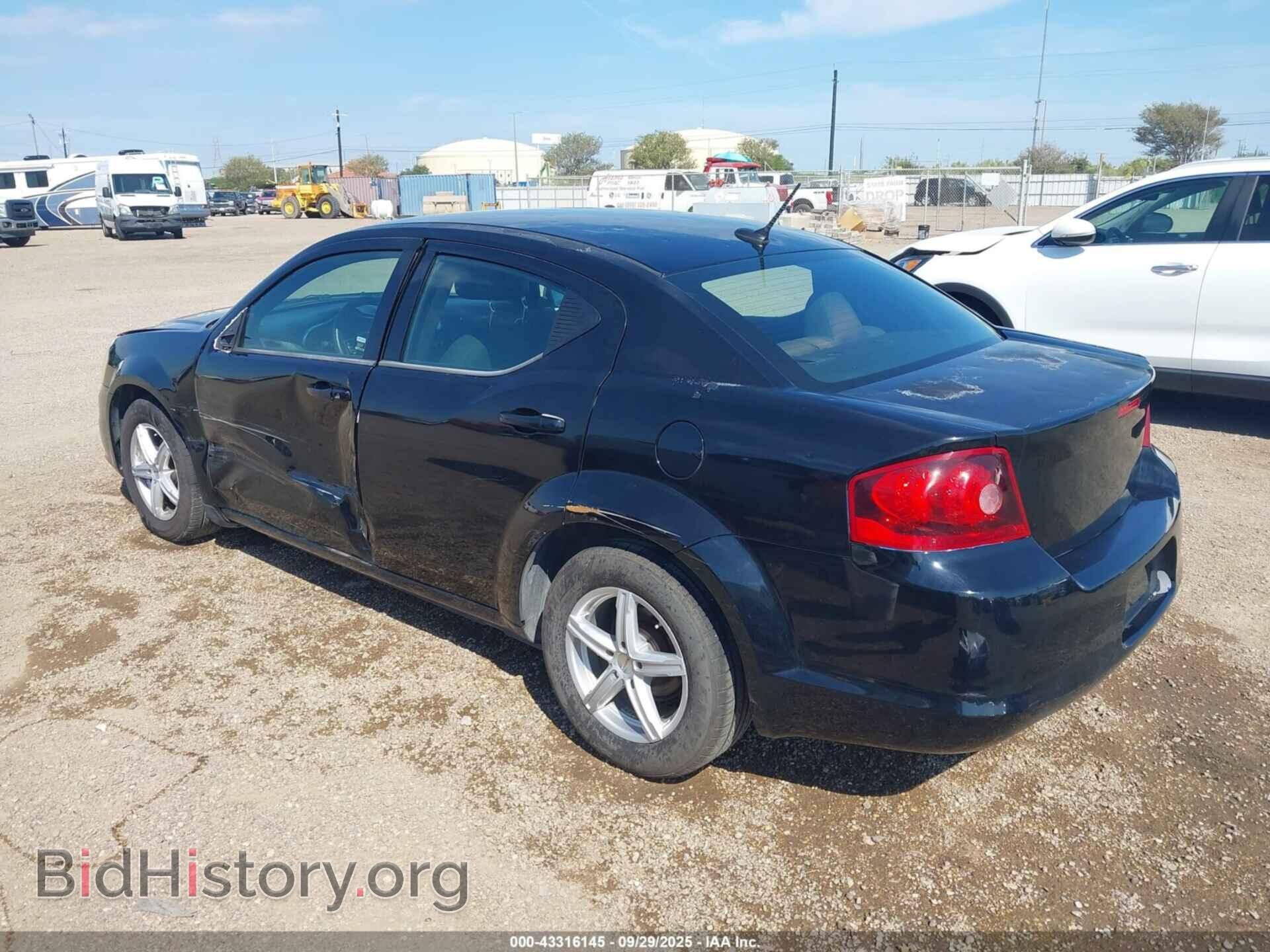 2013 DODGE AVENGER - VIN: 1C3CDZAB4DN519295 - Фото 3
