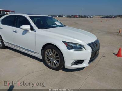 2015 Lexus LS 460, белый — VIN JTHBL5EF2F5134433, IAAI