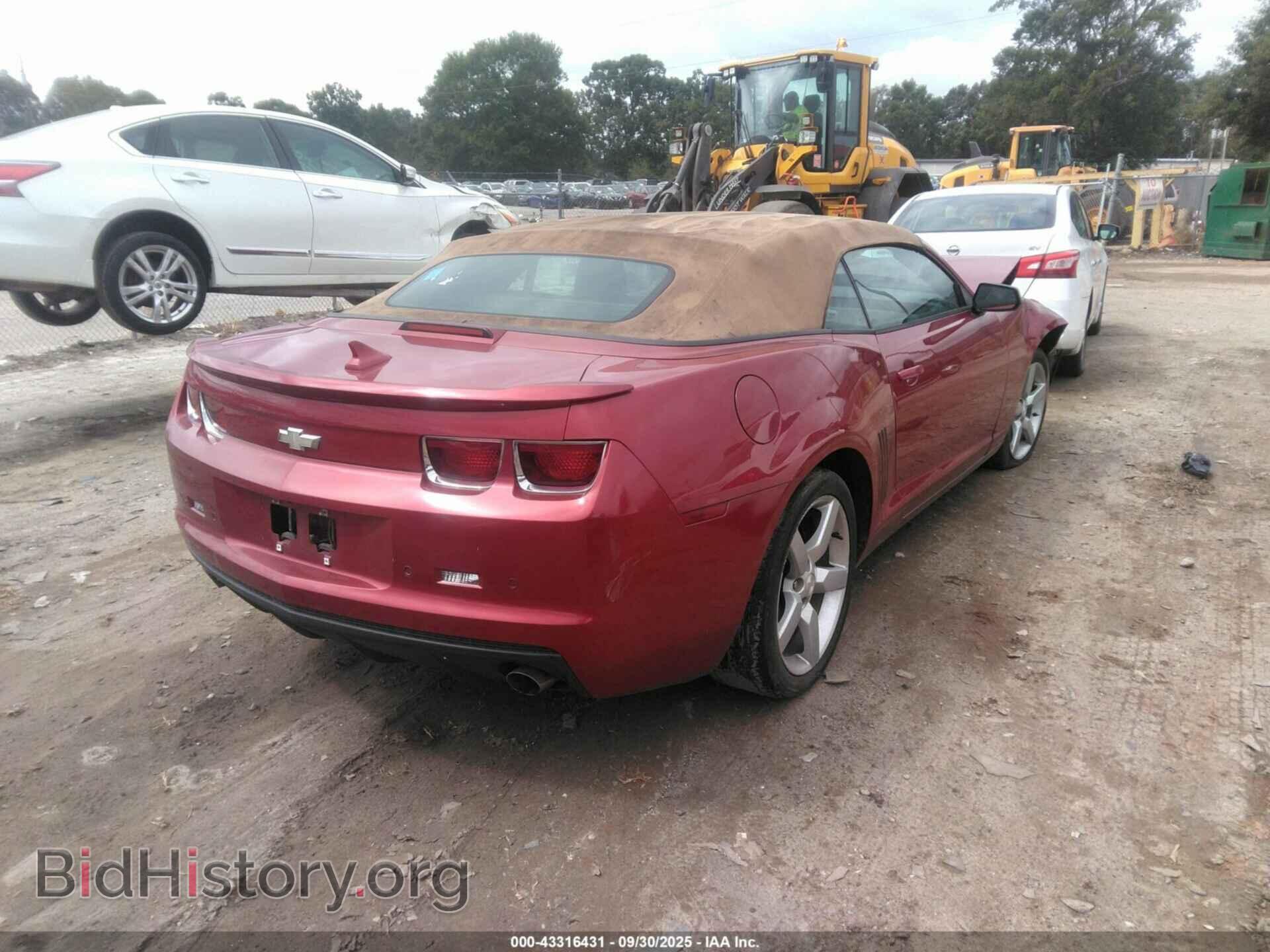 2012 CHEVROLET CAMARO - VIN: 2G1FC3D36C9196469 - Фото 4