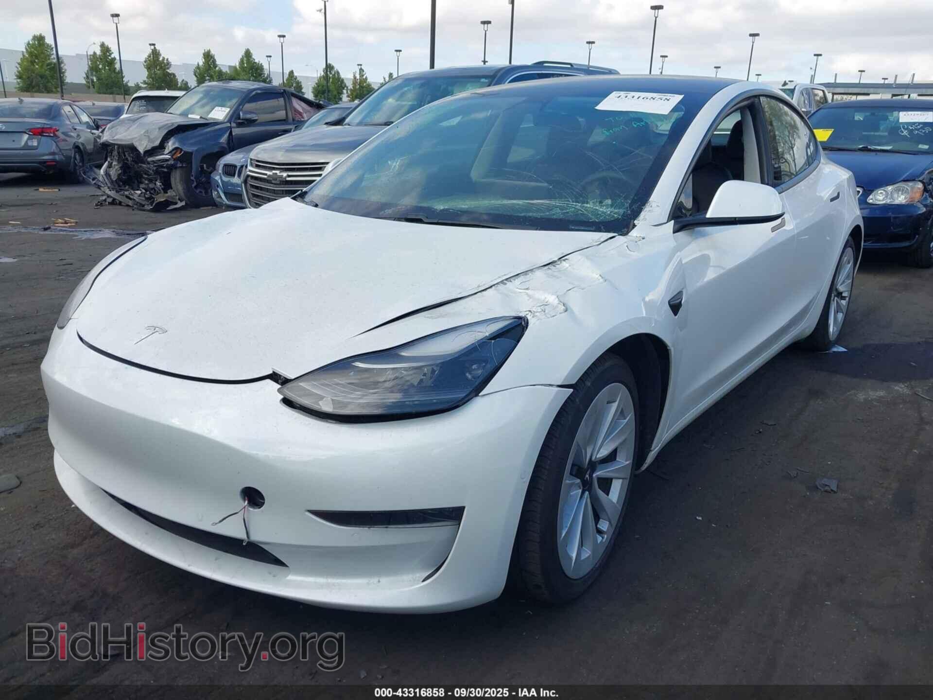 2021 TESLA MODEL 3 - VIN: 5YJ3E1EA2MF018190 - Photo 2