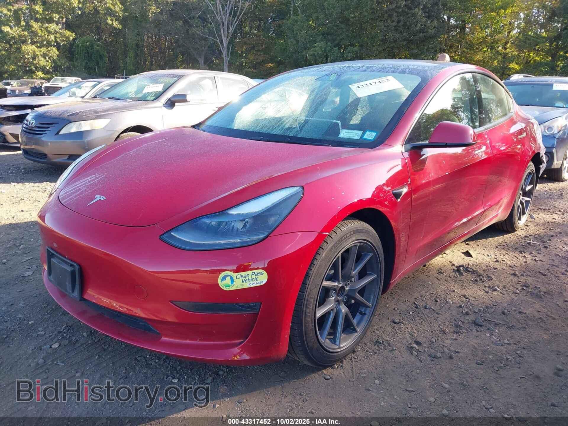 2023 TESLA MODEL 3 - VIN: 5YJ3E1EA5PF672198 - Фото 2