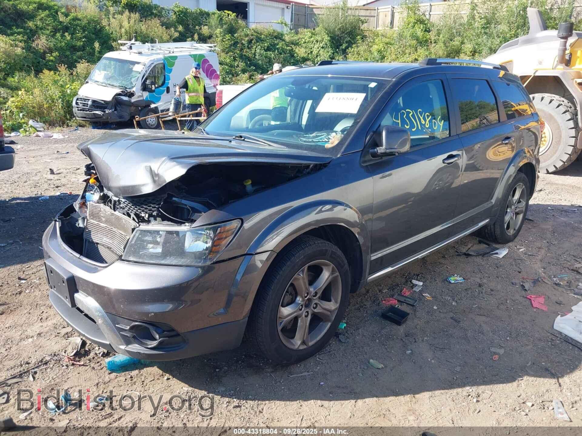 2017 DODGE JOURNEY - VIN: 3C4PDDGG4HT554248 - Фото 2