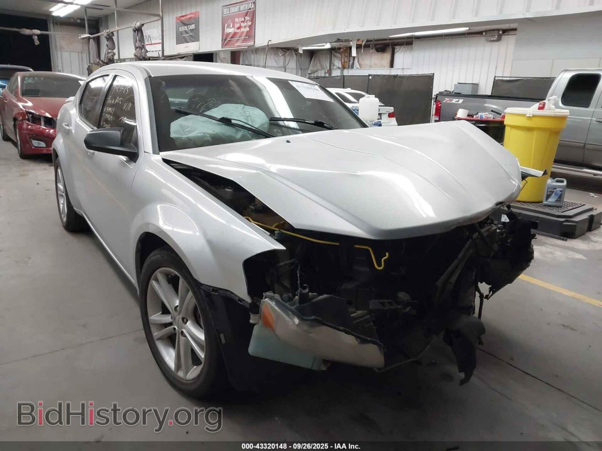 Photo 1C3CDZAGXCN314008 - DODGE AVENGER 2012