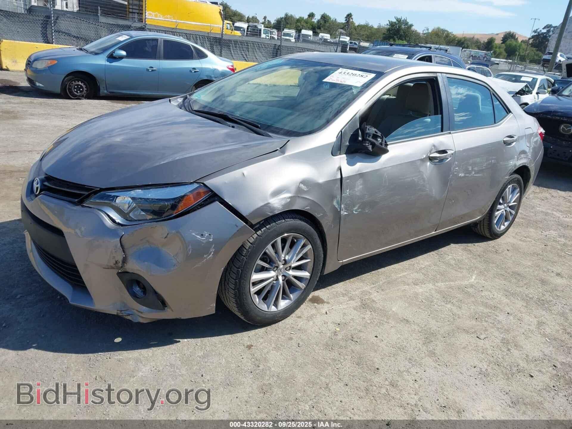 2014 TOYOTA COROLLA - VIN: 2T1BURHE2EC097328 - Фото 2