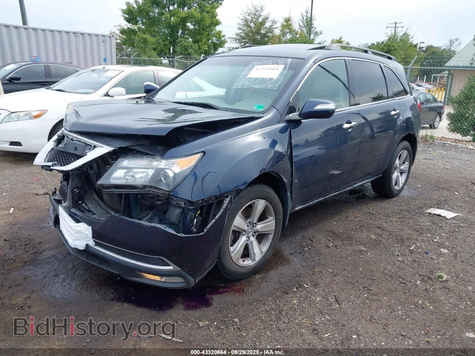 2012 ACURA MDX - VIN: 2HNYD2H20CH512571 - Фото 2