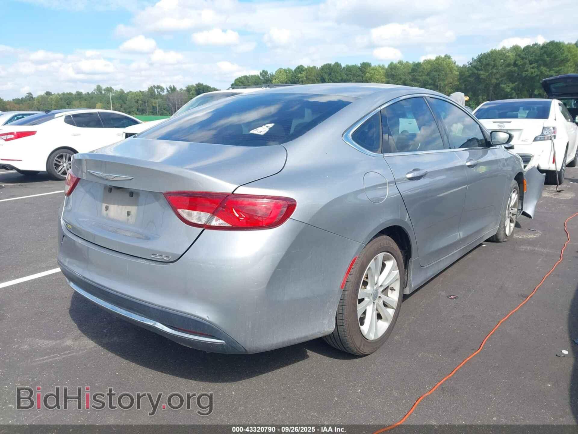 2016 CHRYSLER 200 - VIN: 1C3CCCAB5GN105611 - Фото 4