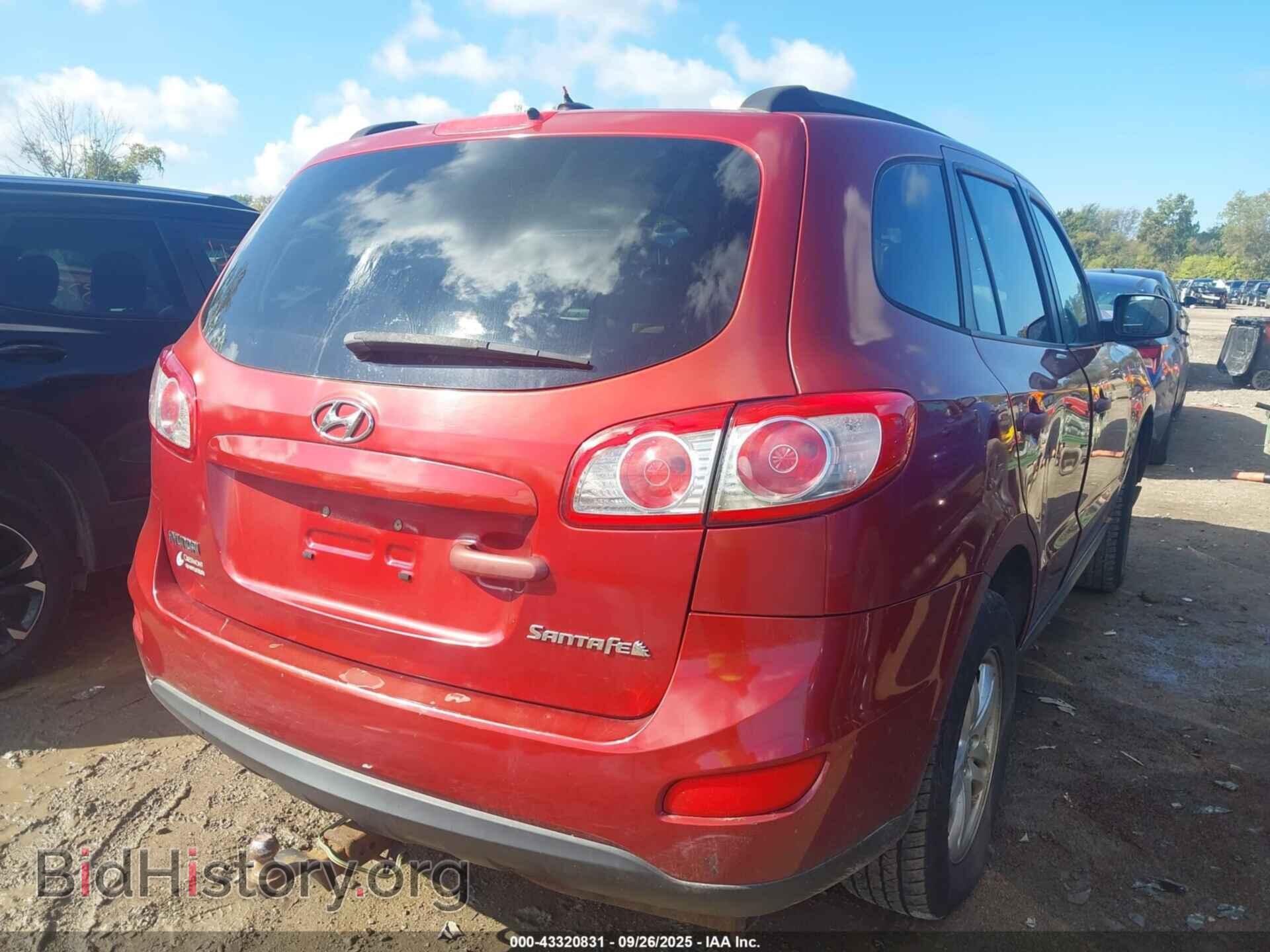 2010 HYUNDAI SANTA FE - VIN: 5NMSG3AB4AH343840 - Фото 4