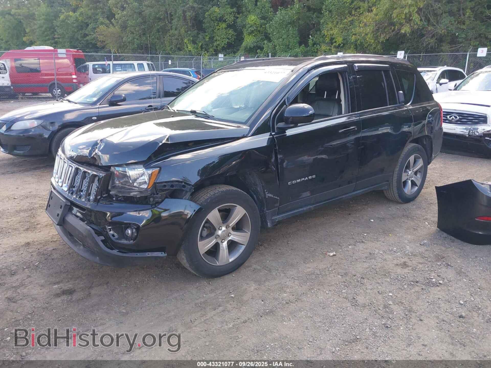 2017 JEEP COMPASS - VIN: 1C4NJDEB3HD129911 - Фото 2