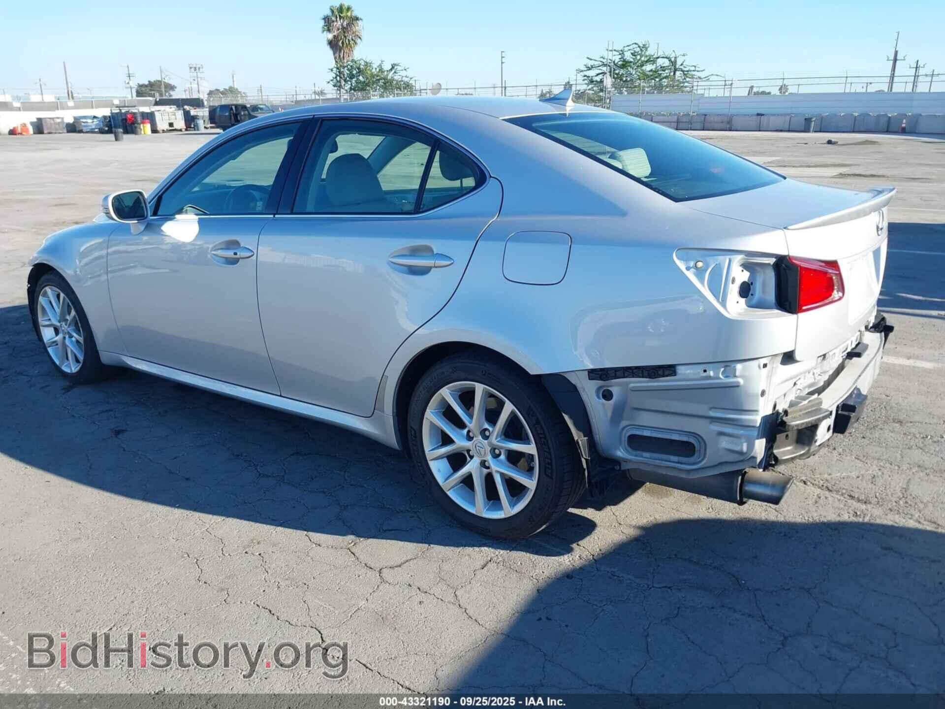 2011 LEXUS IS 250 - VIN: JTHBF5C2XB5155824 - Фото 3