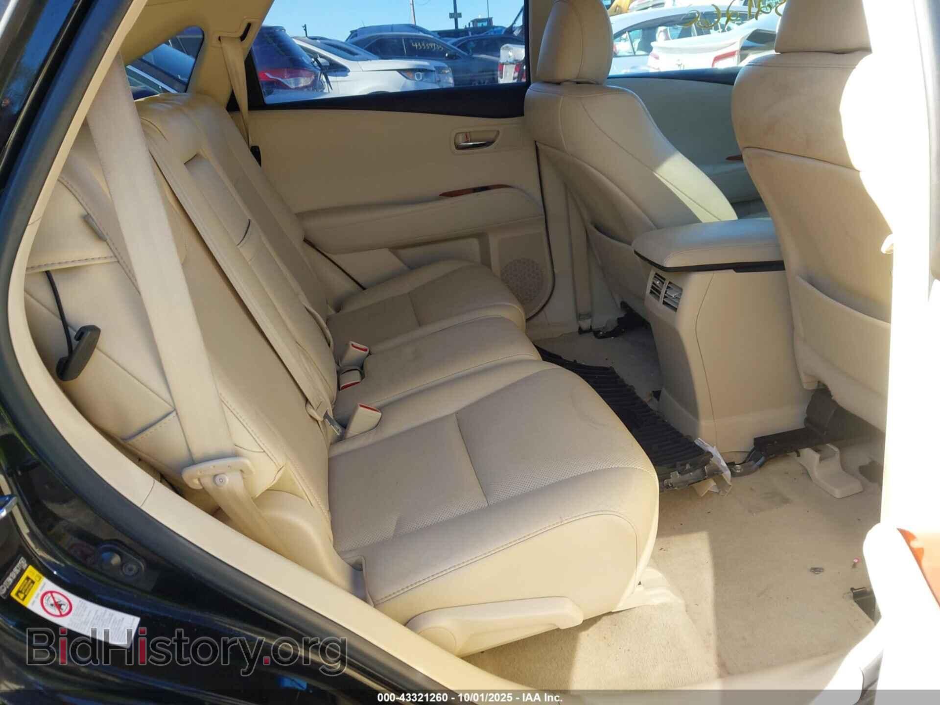 2011 LEXUS RX 350 - VIN: 2T2BK1BA1BC111563 - Фото 8