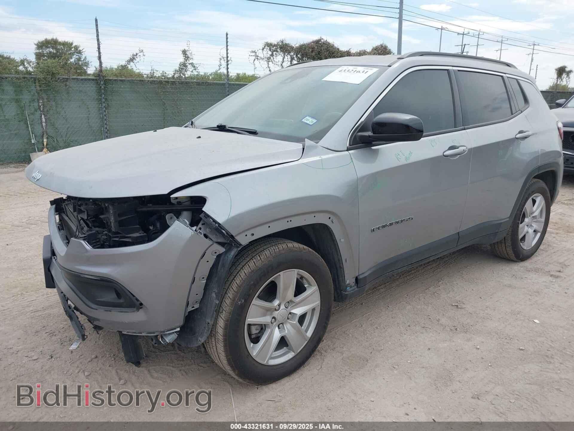 2022 JEEP COMPASS - VIN: 3C4NJCBB7NT156548 - Фото 2