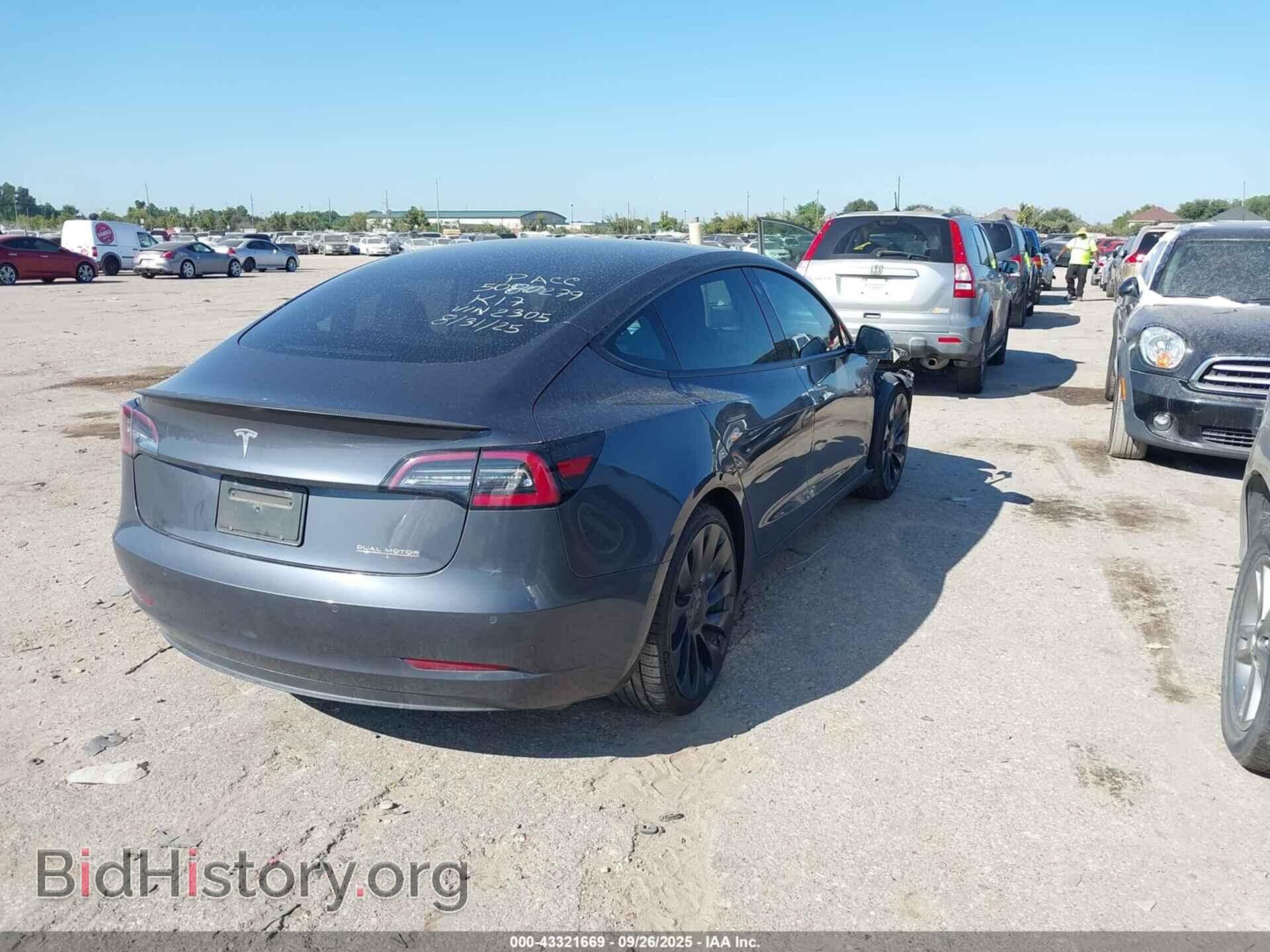 2022 TESLA MODEL 3 - VIN: 5YJ3E1EC1NF152305 - Фото 4