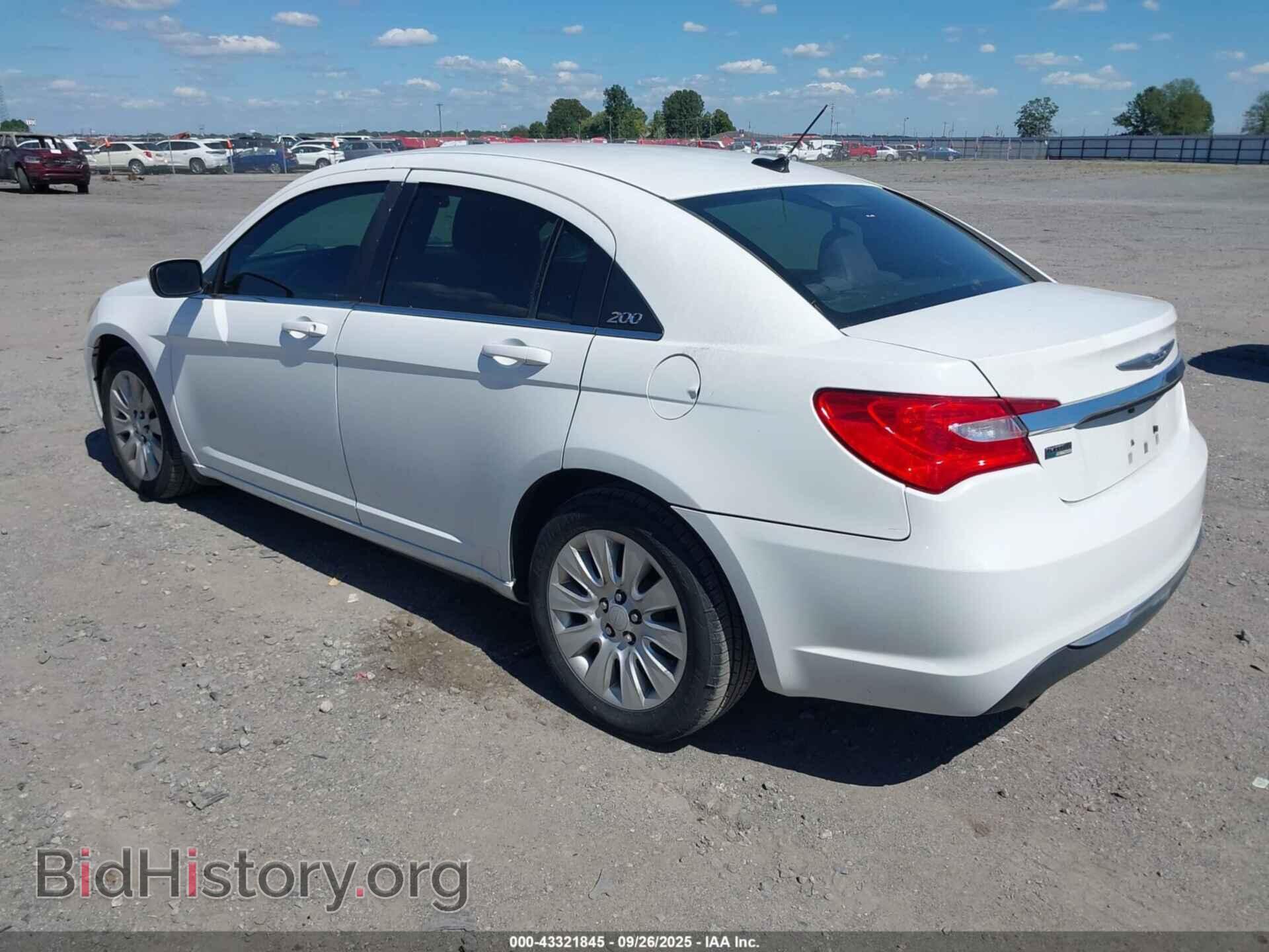 2013 CHRYSLER 200 - VIN: 1C3CCBAG4DN604000 - Фото 3