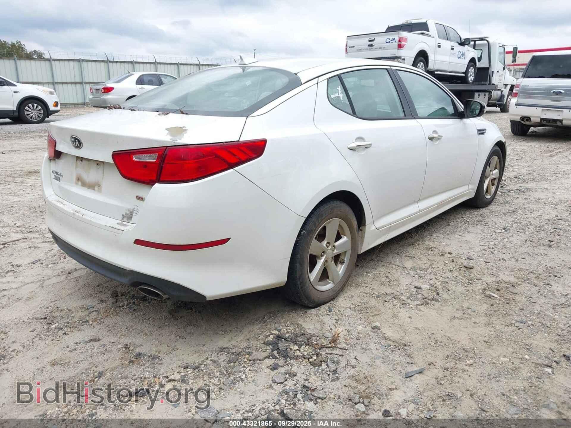 2014 KIA OPTIMA - VIN: 5XXGM4A75EG264598 - Фото 4