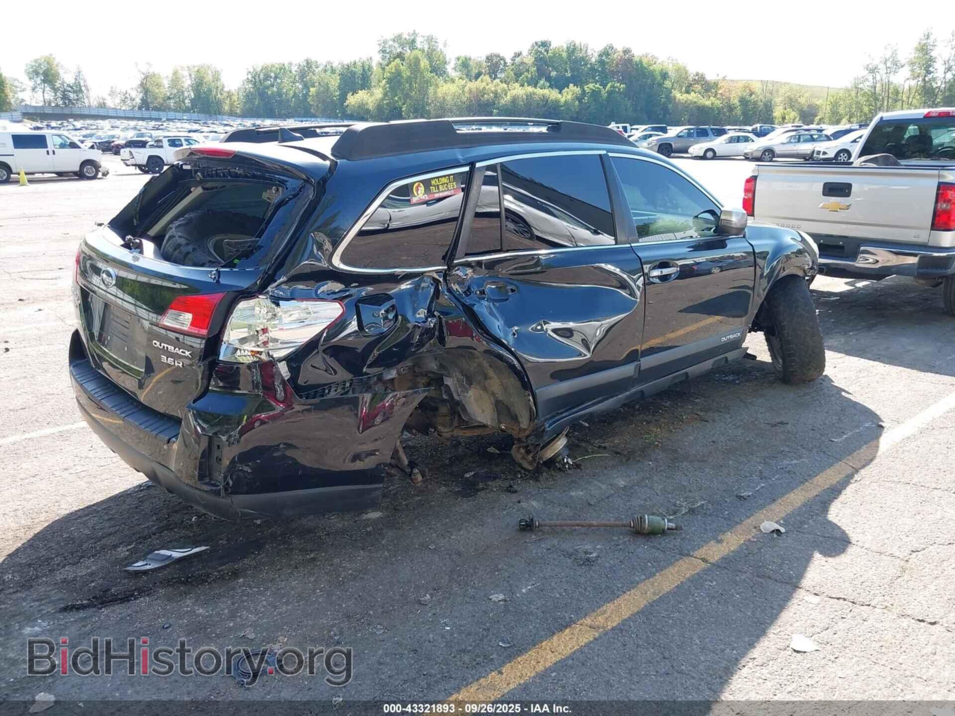 2013 SUBARU OUTBACK - VIN: 4S4BRDSC9D2286837 - Фото 4