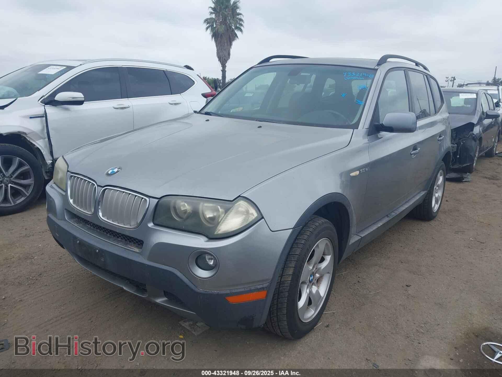 2008 BMW X3 - VIN: WBXPC93498WJ17841 - Фото 2