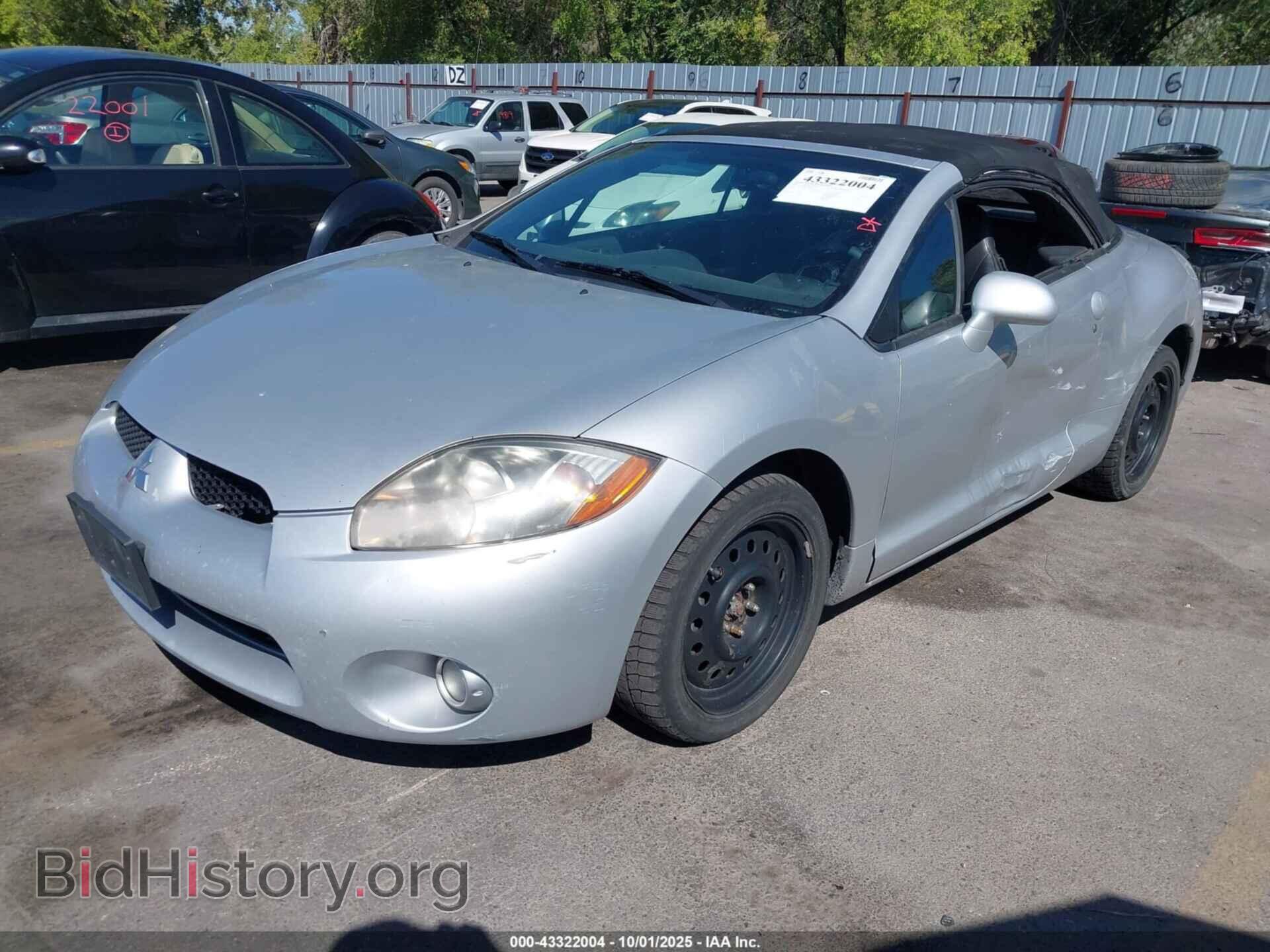 2007 MITSUBISHI ECLIPSE SPYDER - VIN: 4A3AL25F97E038373 - Фото 2