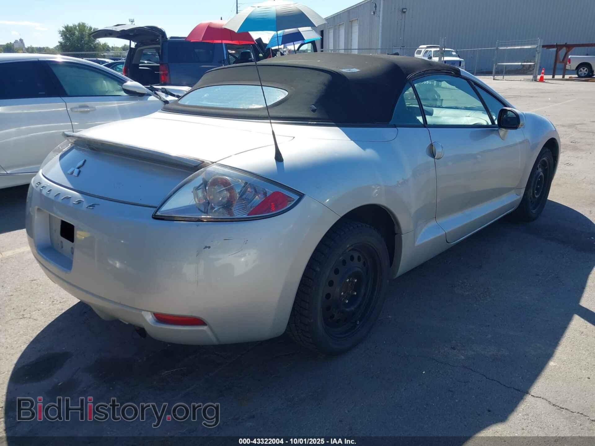 2007 MITSUBISHI ECLIPSE SPYDER - VIN: 4A3AL25F97E038373 - Фото 4