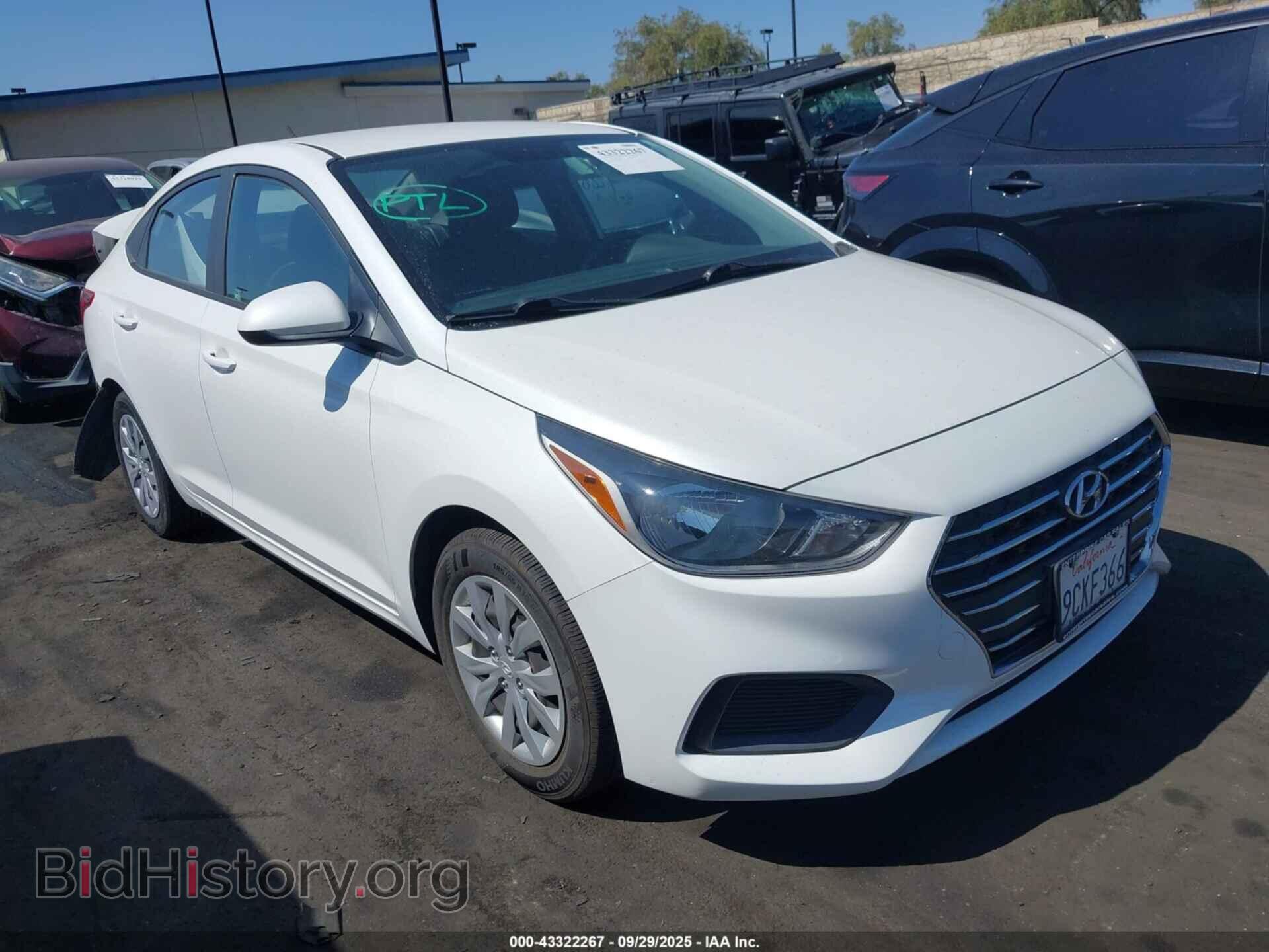 Фотография 3KPC24A6XLE096779 - HYUNDAI ACCENT 2020