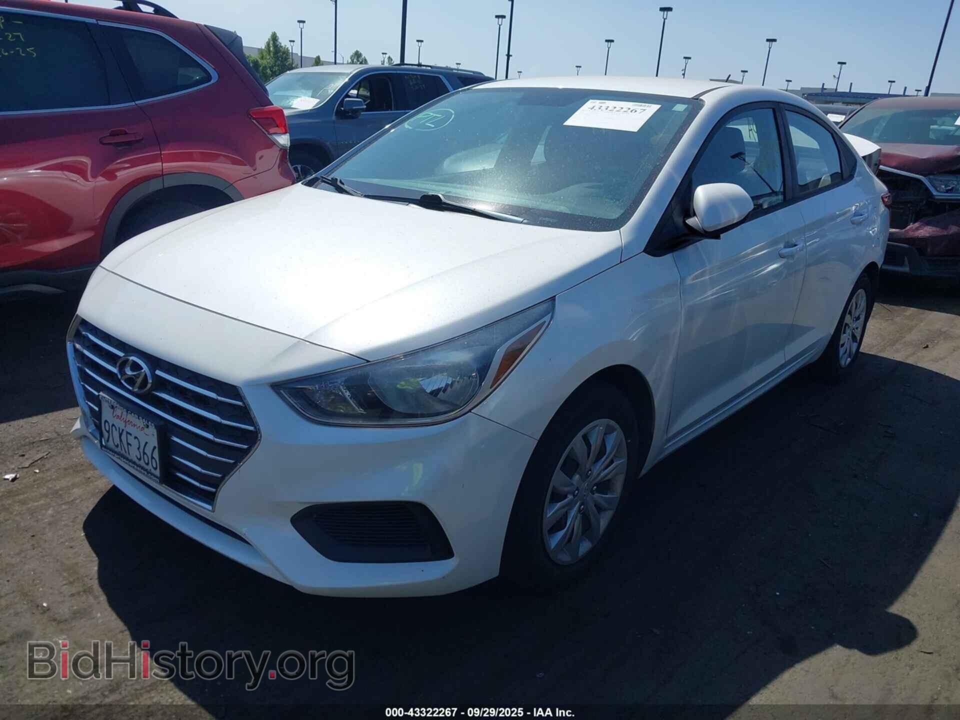2020 HYUNDAI ACCENT - VIN: 3KPC24A6XLE096779 - Фото 2