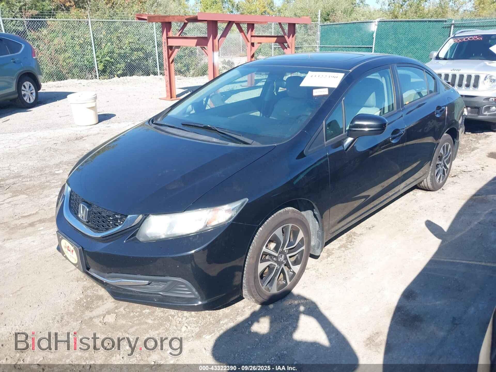 2015 HONDA CIVIC - VIN: 2HGFB2F88FH500328 - Фото 2
