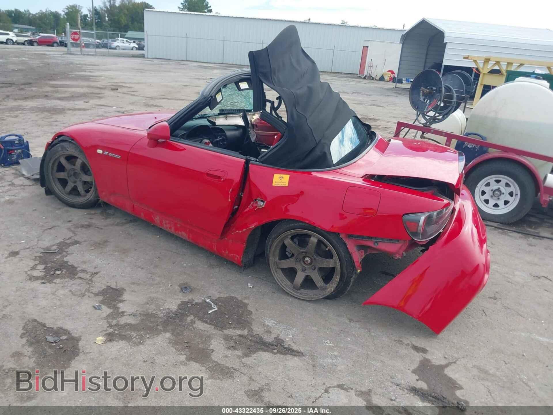 2005 HONDA S2000 - VIN: JHMAP21425S005837 - Фото 3