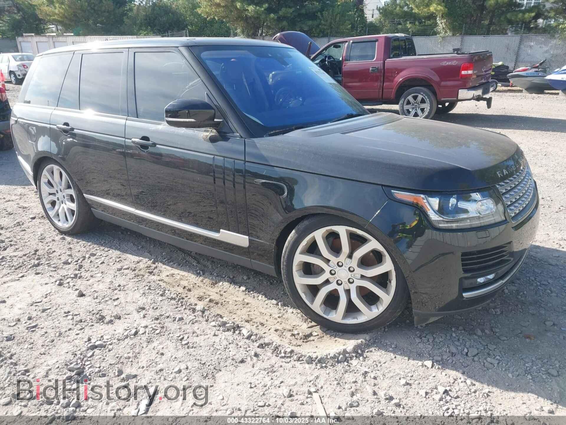 Photo SALGS2FE2HA362711 - LAND ROVER RANGE ROVER 2017