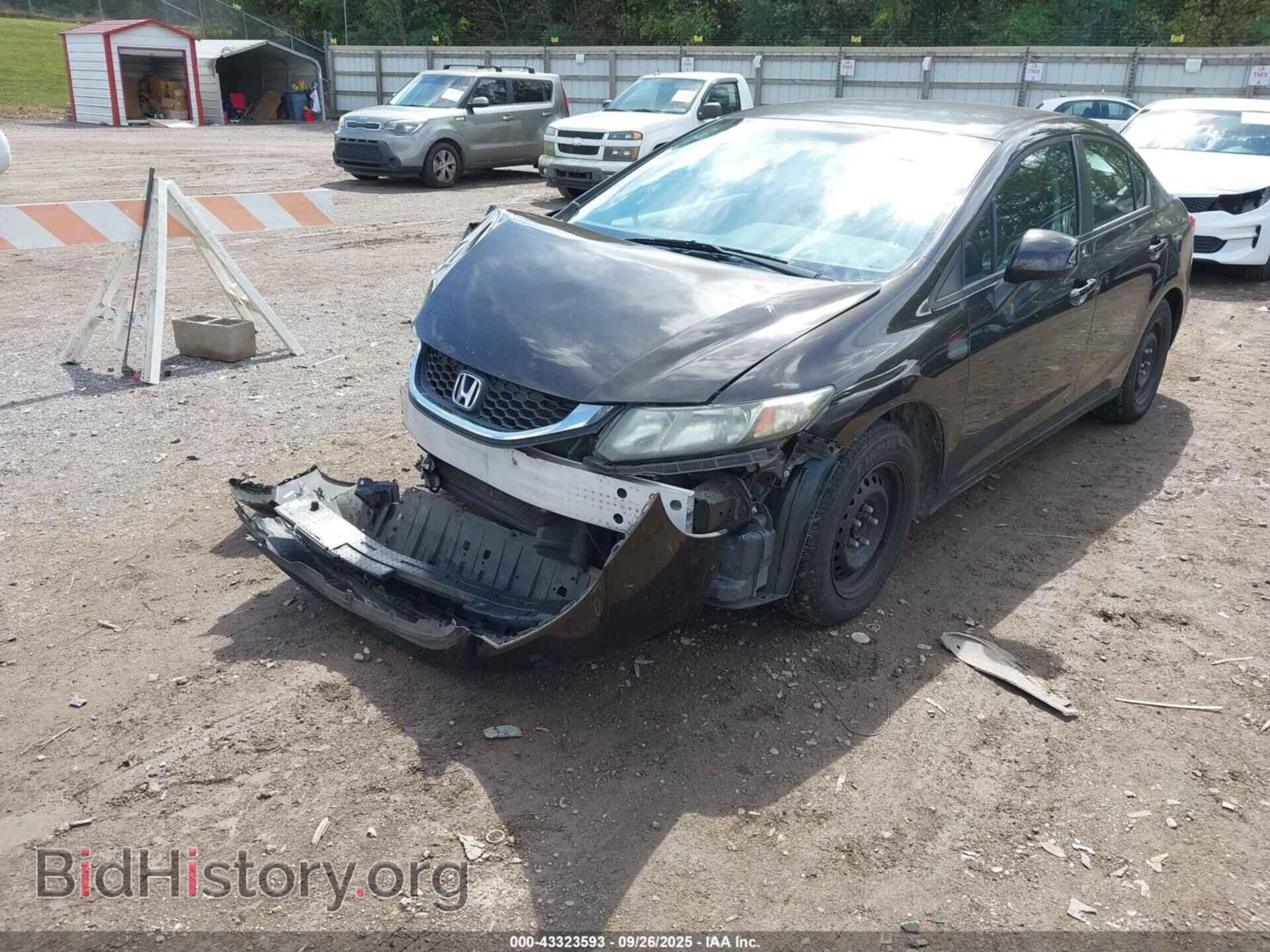 2013 HONDA CIVIC - VIN: 19XFB2F56DE001962 - Фото 6