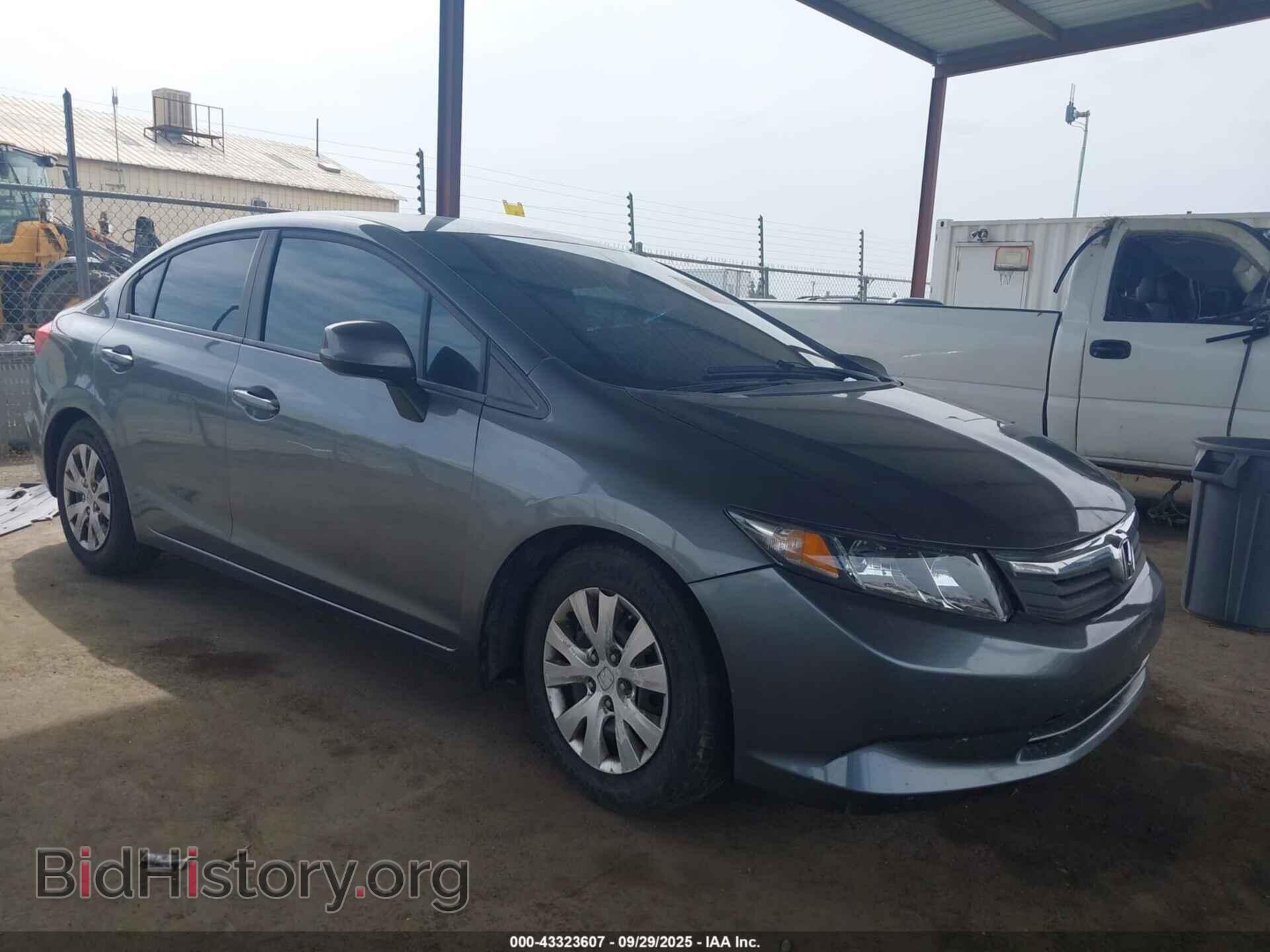 Photo 19XFB2F5XCE001168 - HONDA CIVIC 2012