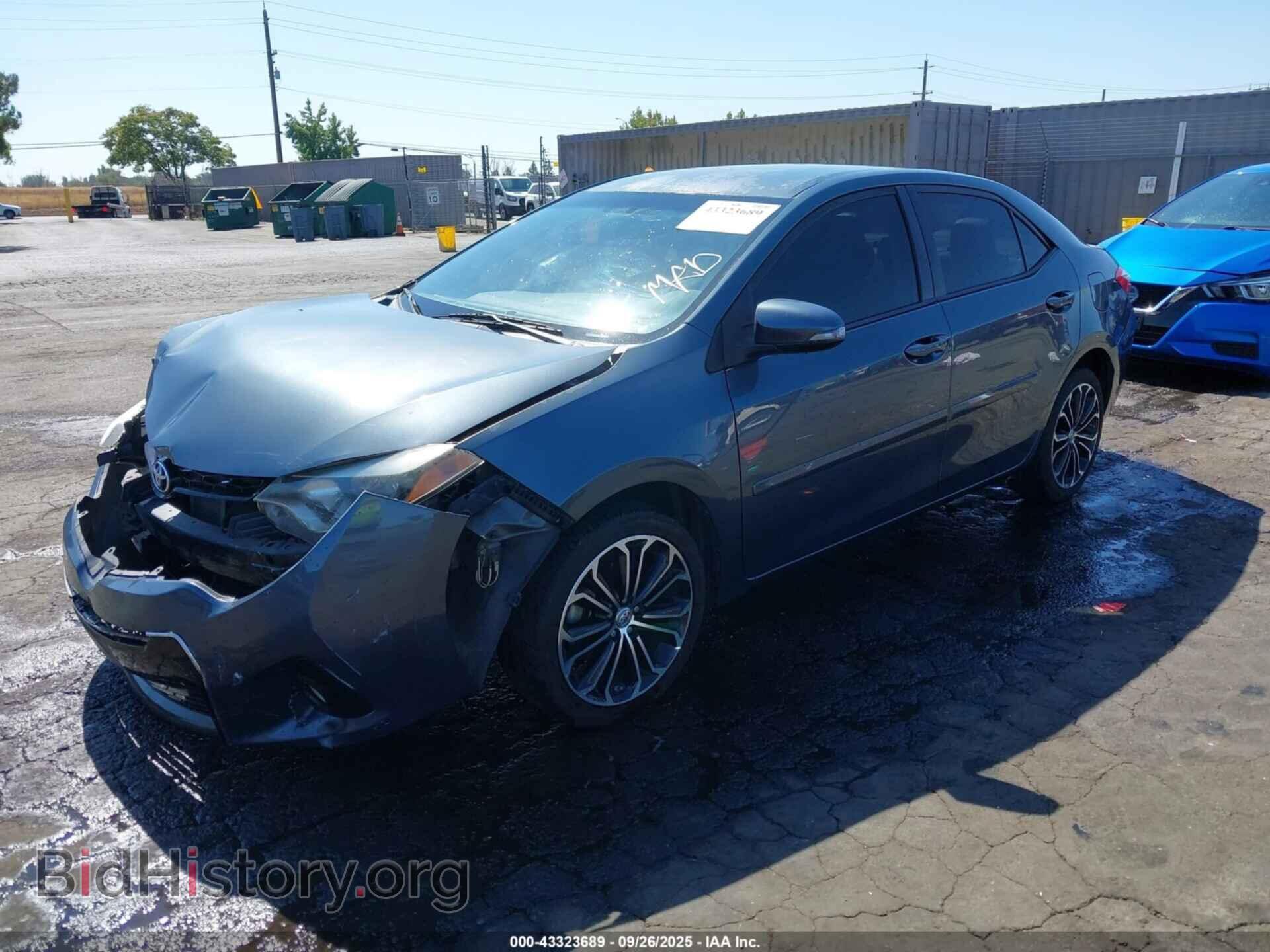 2014 TOYOTA COROLLA - VIN: 5YFBURHE7EP127388 - Фото 2