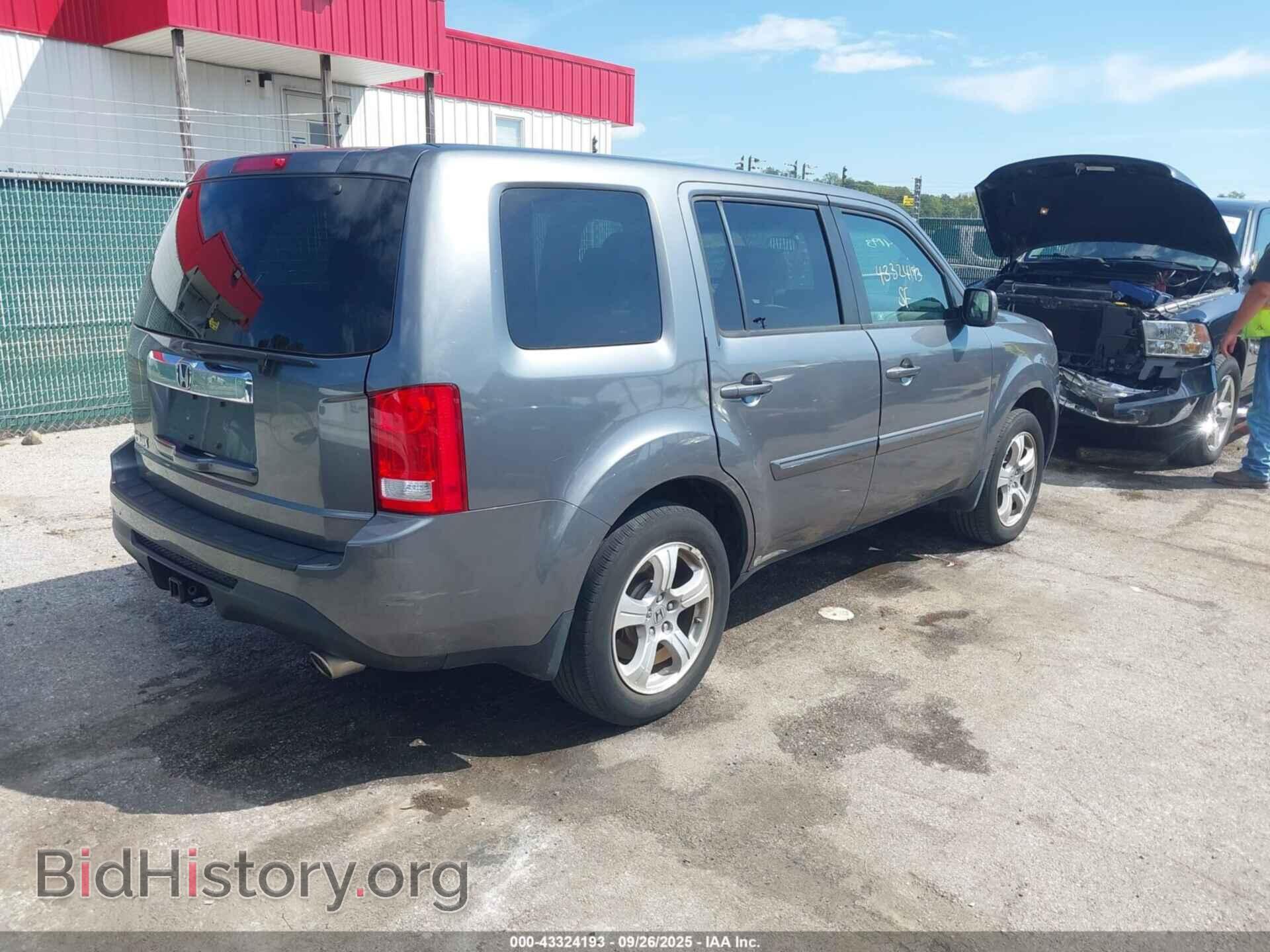 2012 HONDA PILOT - VIN: 5FNYF3H43CB015947 - Фото 4