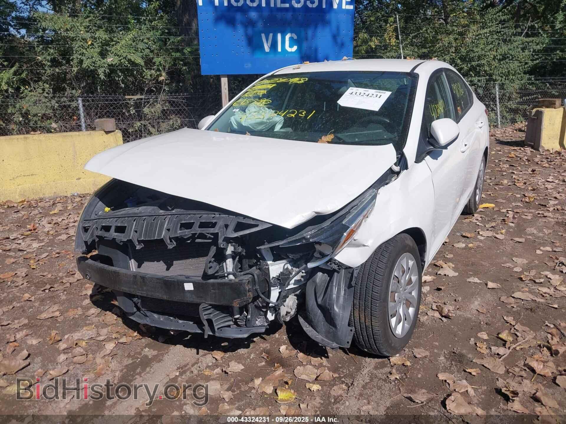 2020 HYUNDAI ACCENT - VIN: 3KPC24A61LE098386 - Фото 2