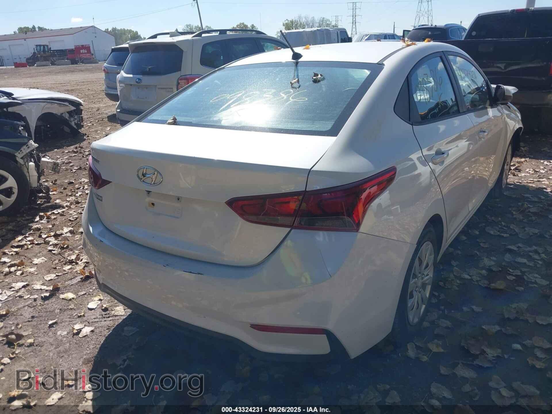 2020 HYUNDAI ACCENT - VIN: 3KPC24A61LE098386 - Фото 4